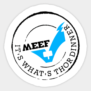 MEEF Sticker